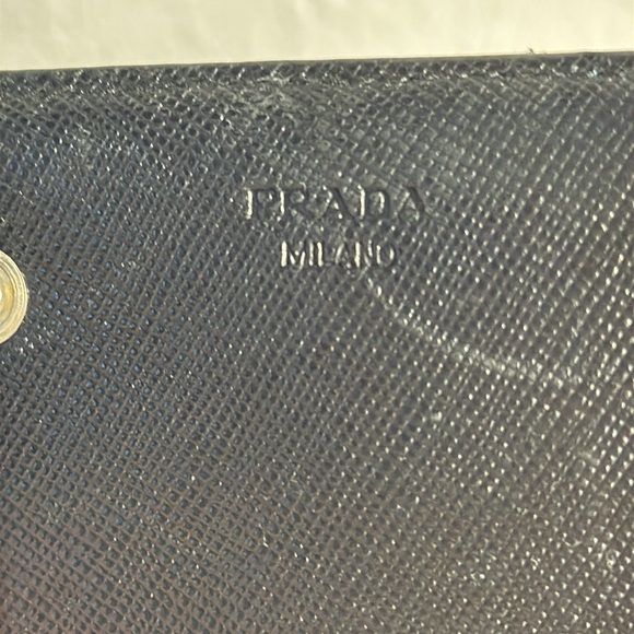 Prada Bifold Long Wallet Nylon and Leather with Dust Bag - Picture 9 of 10